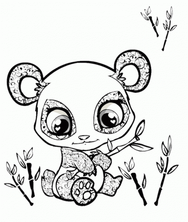 Of Cute Animals To Print - Coloring Pages for Kids and for Adults