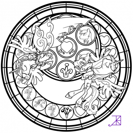13 Pics of Kingdom Hearts Stained Glass Coloring Pages - Disney ...