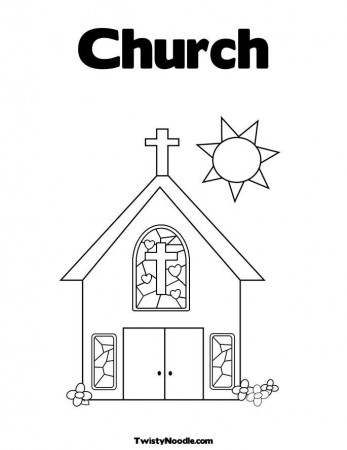 7 Pics of Catholic Church Coloring Pages - Church Coloring Pages ...
