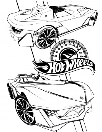 Drawing Hot wheels #145888 (Transportation) – Printable coloring pages