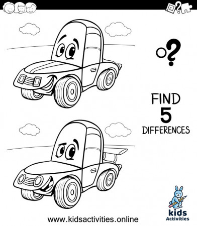 Spot the difference pictures printable Free -! ⋆ Kids Activities