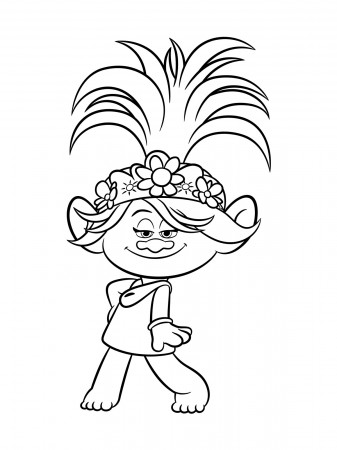 Trolls coloring pages. Free Printable Trolls coloring pages.