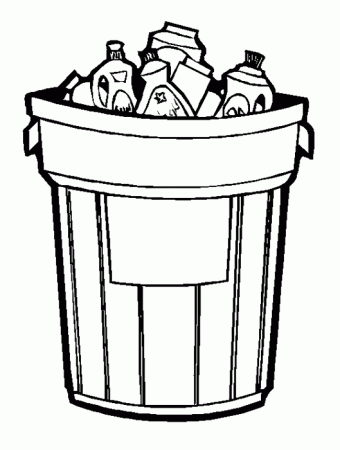 earth day trash can - Clip Art Library
