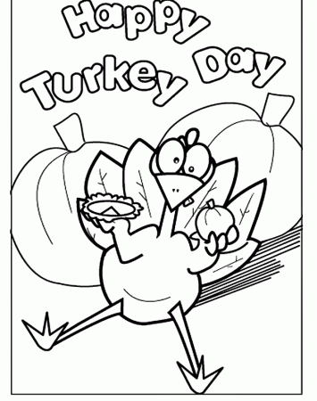Happy Thanksgiving Day Coloring Pages 2015 - Coloring Pages Sheets ...
