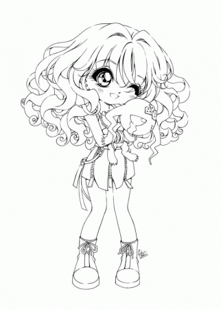9 Pics of Pretty Anime Girl Coloring Pages - Cute Anime Chibi ...