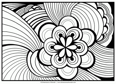 19 Free Pictures for: Abstract Coloring Pages. Temoon.us