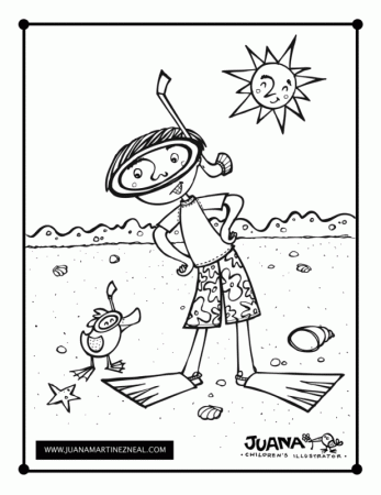 Summer Camp Coloring Pages – AZ Coloring Pages Summer Camp ...