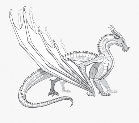 Wings Of Fire Skywing Transparent , Transparent Cartoon, Free ...