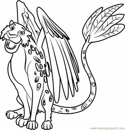 Skylar Coloring Page - Free Elena of Avalor Coloring Pages ...