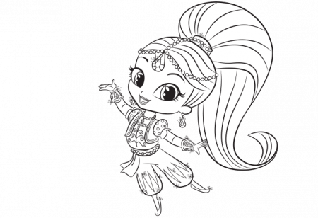 Shine and Shimmer Coloring Pages | Mermaid coloring pages ...