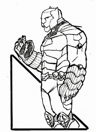 Black Panther Coloring Pictures - High Quality Coloring Pages