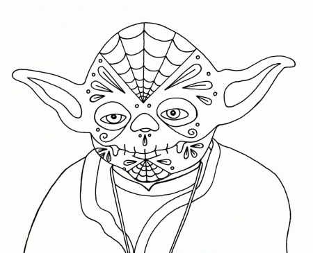 12 Pics of Simple Yoda Coloring Pages Printable - Star Wars Yoda ...