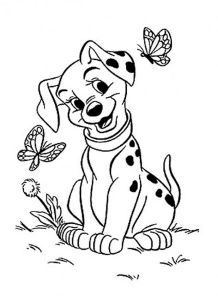 101 Dalmatians colouring pages ~ Coloring Pages For Kids