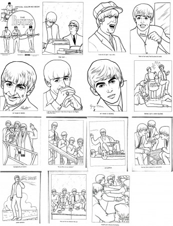 Beatles - Coloring Pages for Kids and for Adults