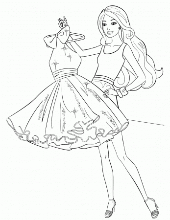 Boy Barbie Coloring Pages For Girls - Coloring Pages For All Ages