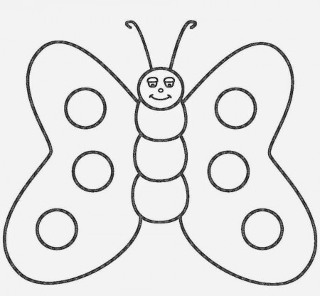 Butterfly Coloring Pages | Free Coloring Sheet