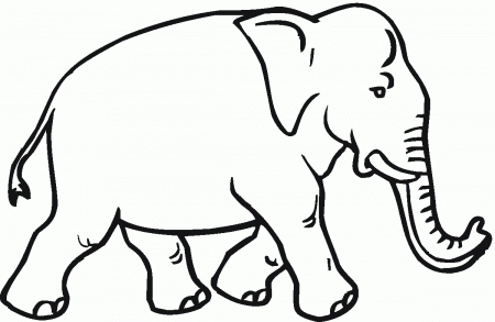 Coloring Pages Of Elephants - Coloring Page Photos