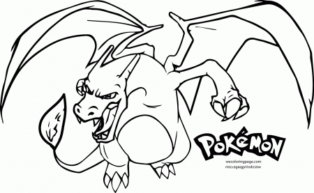 Pokemon Charizard Coloring Pages - Coloring Page