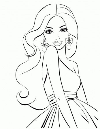 Barbie Fashionista Coloring Pages - Coloring Pages For All Ages