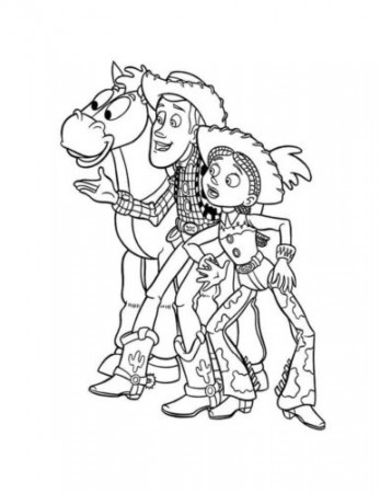 30 Free Printable Toy Story Coloring Pages
