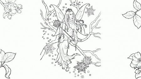 Enjoy Fairy Coloring Pages in Fairy World | IMPACT Books