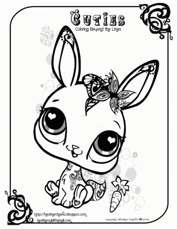 Cute Of Animals - Coloring Pages for Kids and for Adults