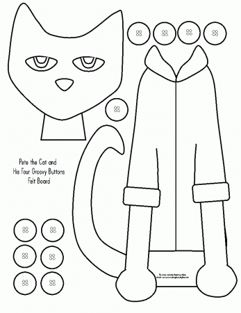 pete the cat coloring page - nicecoloring.xyz