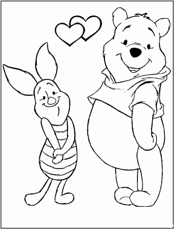 Winnie the Pooh Coloring Pages and Book | UniqueColoringPages