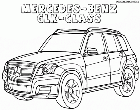 Mercedes coloring pages | Coloring pages to download and print
