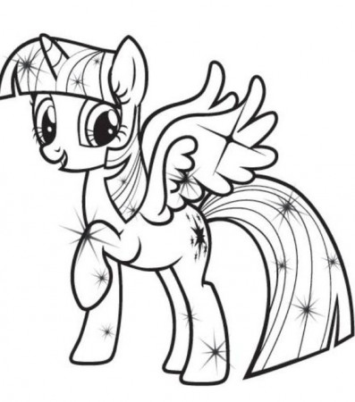 The Best my little pony coloring pages princess twilight sparkle - http:// coloring.alifiah… | My little pony coloring, Cute coloring pages, Detailed coloring  pages