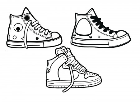 SNEAKER SHOE SVG Sneaker Shoe Svg Cut Files for Cricut - Etsy