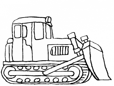 Bulldozer / Mecanic Shovel #19 (Transportation) – Printable ...
