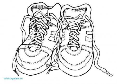 Coloring Pages: Best Of Shoe Coloring Page Free Nike Air ...