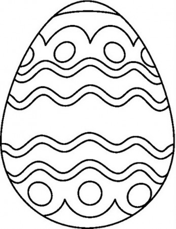 Easter Egg Coloring Pages | Country & Victorian Times