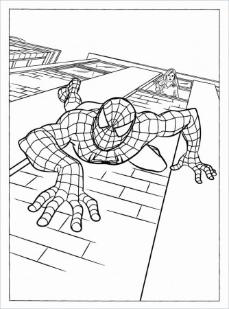 Spiderman Coloring Pages Ps4 in 2020 | Spiderman coloring, Superman coloring  pages, Superhero coloring pages