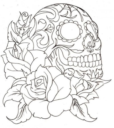 coloring pages black lilac kitty cozy book corner day of the dead ...