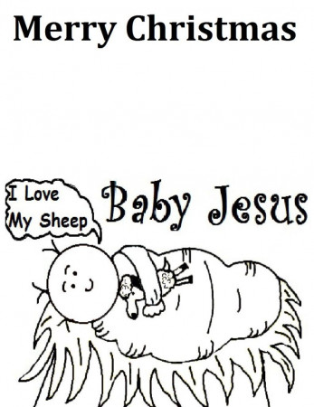 The Birth Of Jesus Coloring Pages Jesus Christmas Coloring Pages ...