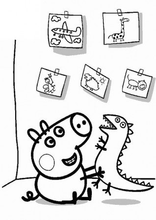 Peppa Pig Family Coloring Pages | Coloring for Kids | Pinterest ...