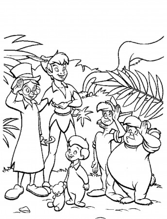 Fun Peter Pan Coloring Pages Downloaded for Free - Printable Kids ...