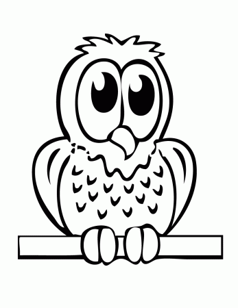 Amazing of Gallery Of Cartoon Owl Coloring Pages By Owl C #651