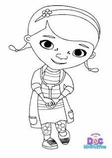 Doctor Mcstuffins Coloring Sheets - High Quality Coloring Pages