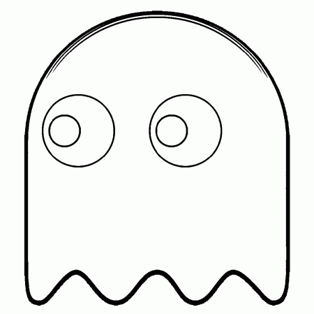 Pacman Coloring Pages Ghostly 1980 | Educative Printable | Coloring pages,  Cartoon coloring pages, Pacman