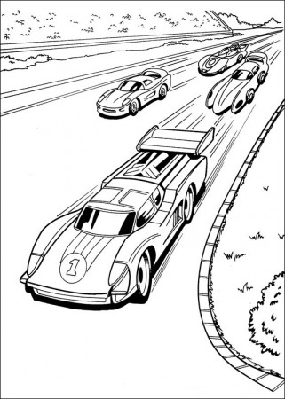 Hot Wheels Coloring Pages - Free Printable Coloring Pages for Kids