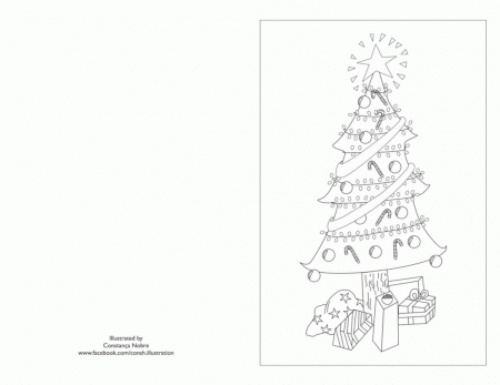 christmas-cards-for-color-and-print-441022 Â« Coloring Pages for ...