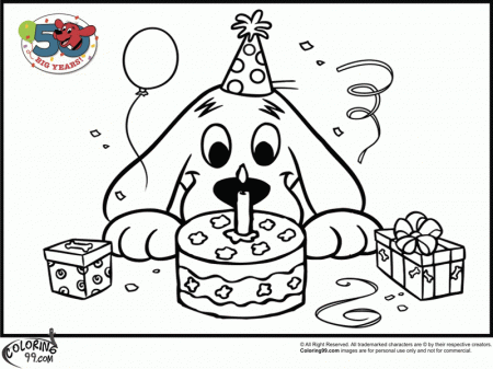 Clifford Coloring Pages Print - Colorine.net | #24236