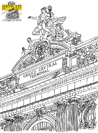 Free New York Coloring Pages - High Quality Coloring Pages
