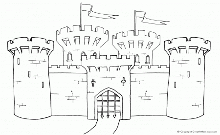 Bowser's Castle Coloring Pages - Coloring Pages For All Ages
