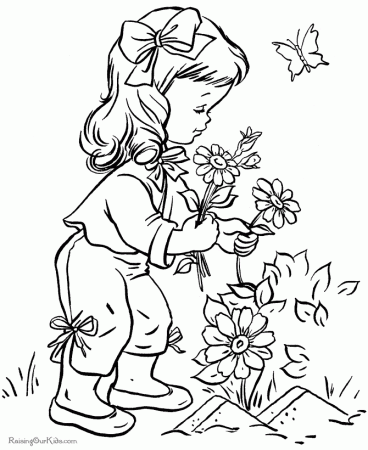 Search Results » Coloring Pages Flowers For Kids