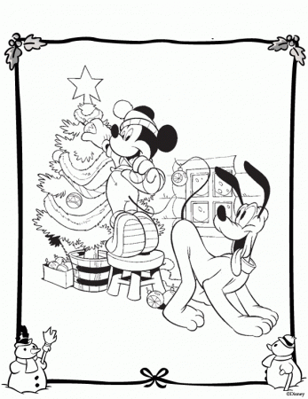 Disney Pluto print coloring pages. 16