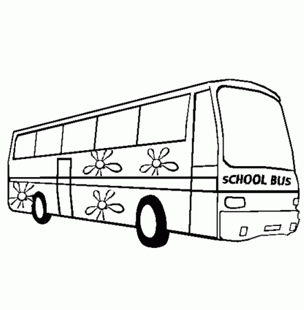 Download School Bus Coloring Page Picture Or Print School Bus 